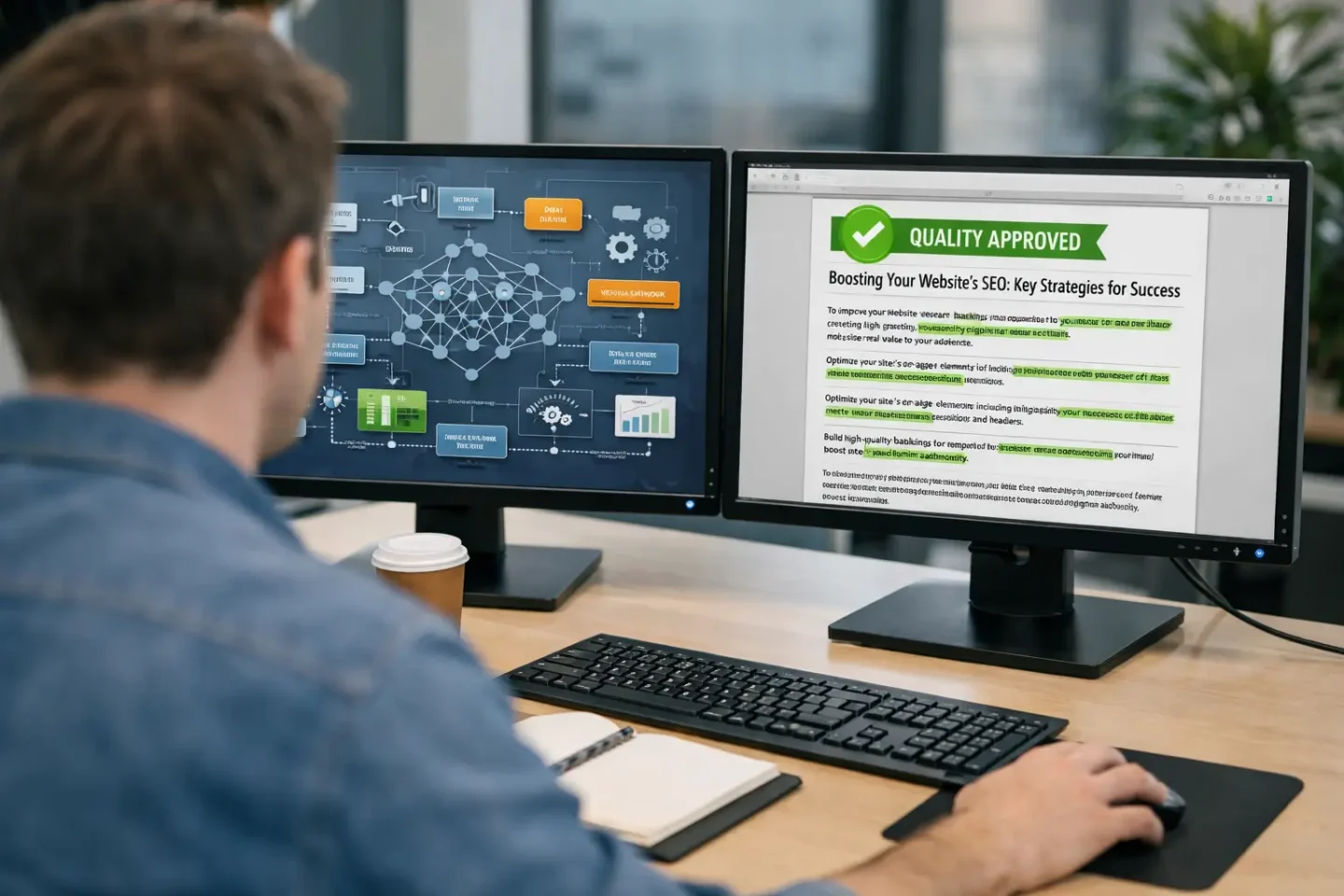 AI high quality content