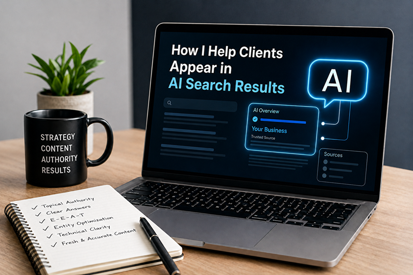 helping clients rank on ai