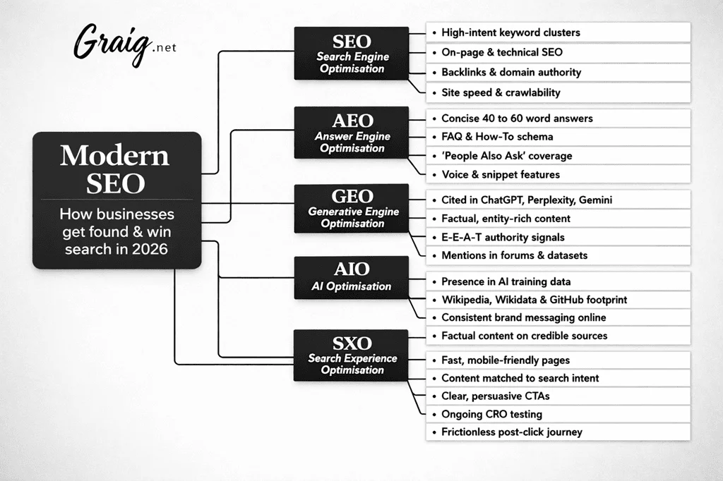 Modern seo in 2026