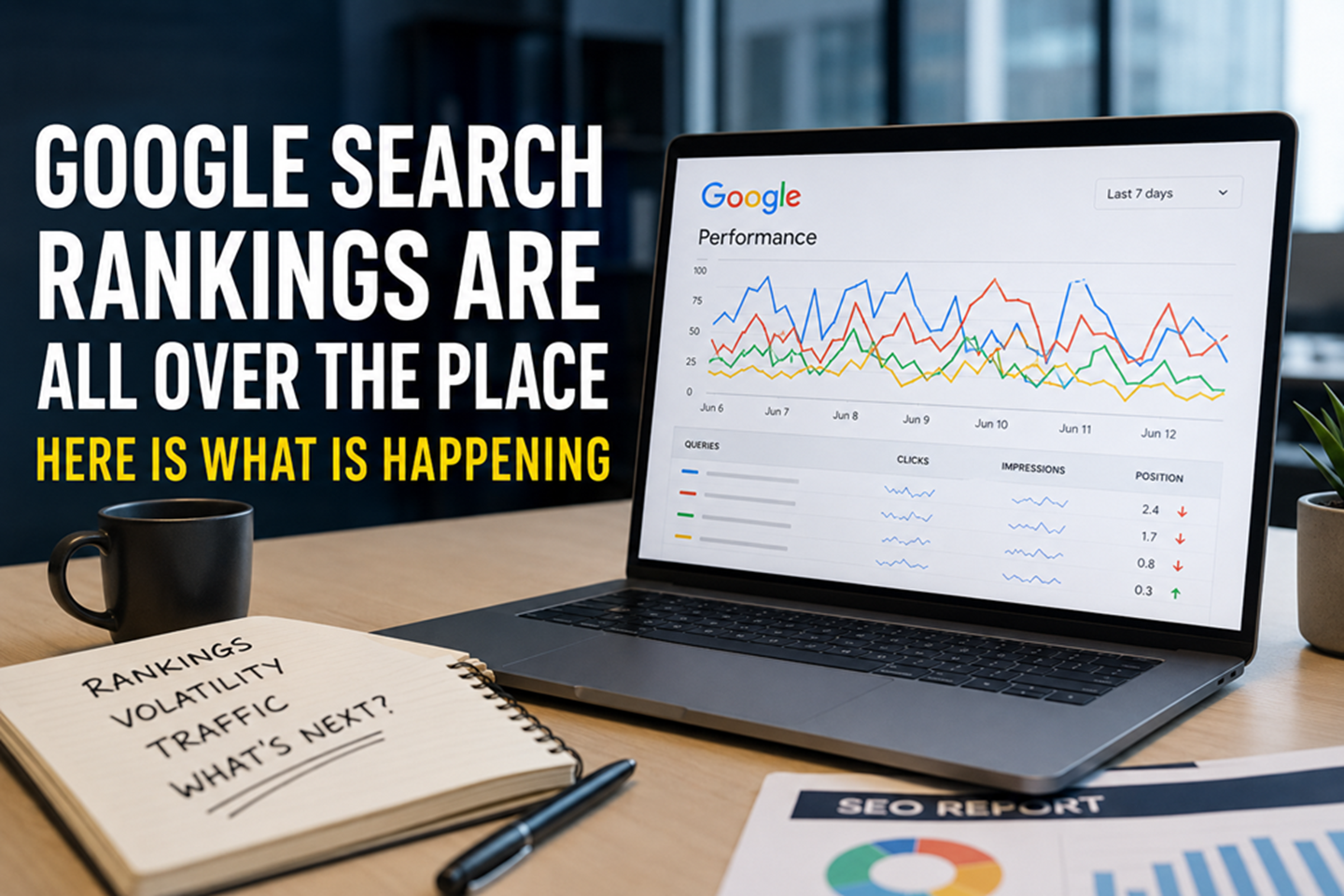 june 2026 google ranking volatility