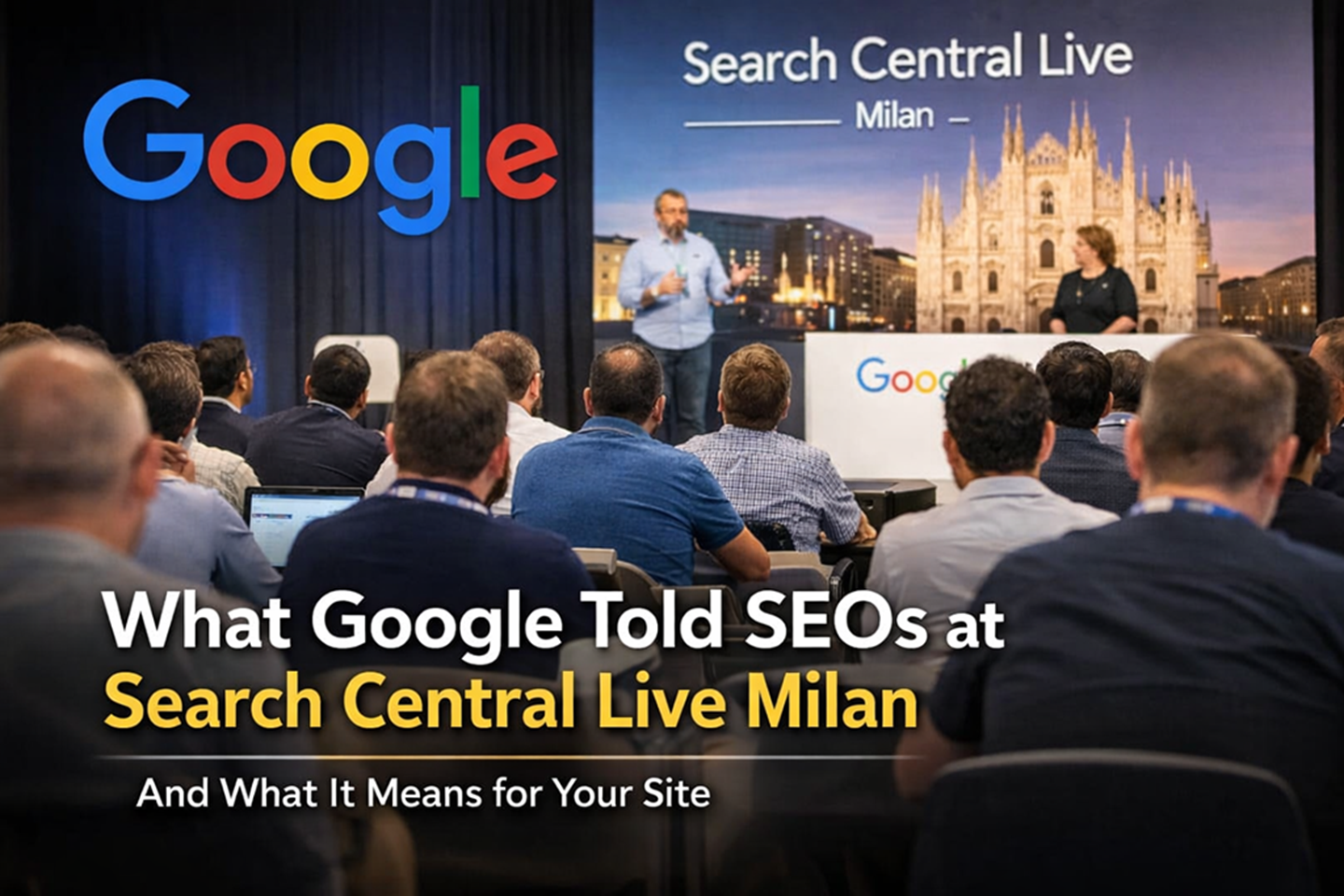 What Google Told SEO's at Search Central Live Milan